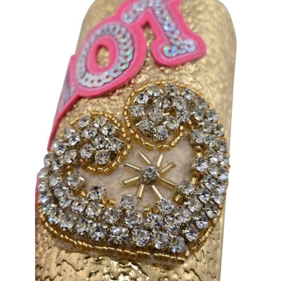 Vintage NOS Huge Love Julie Rubano Cuff Bracelet (A9078) - Picture 7 of 8